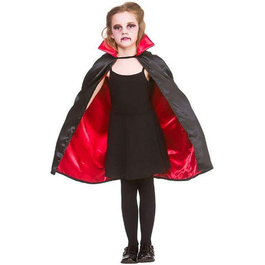 Wicked Costumes Vampire Cape Child Unisex Fancy Dress Costume Accessory