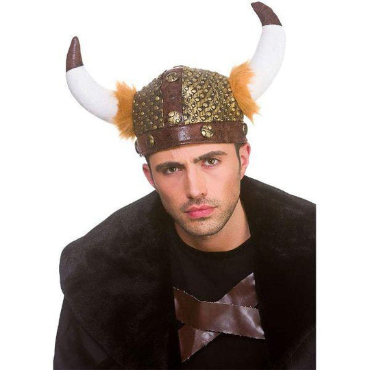 Wicked Costumes Viking Helmet Soft Adult Unisex Fancy Dress Accessory