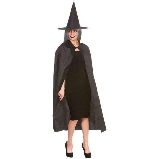 Wicked Costumes Wicked Witch Cape & Hat 125cm