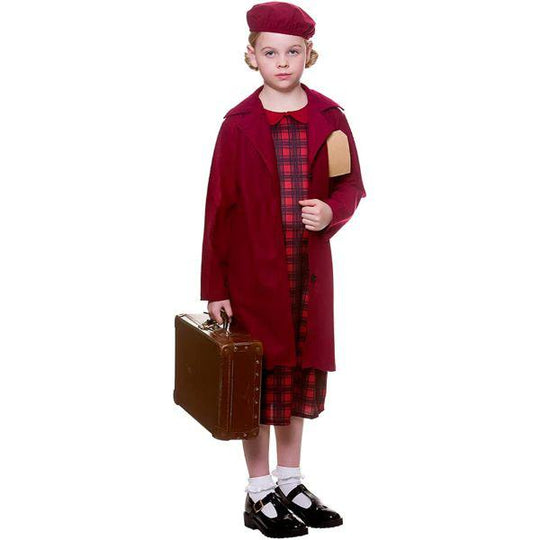 Wicked Costumes World War 2 30s 40s Girl's Fancy Dress Costume