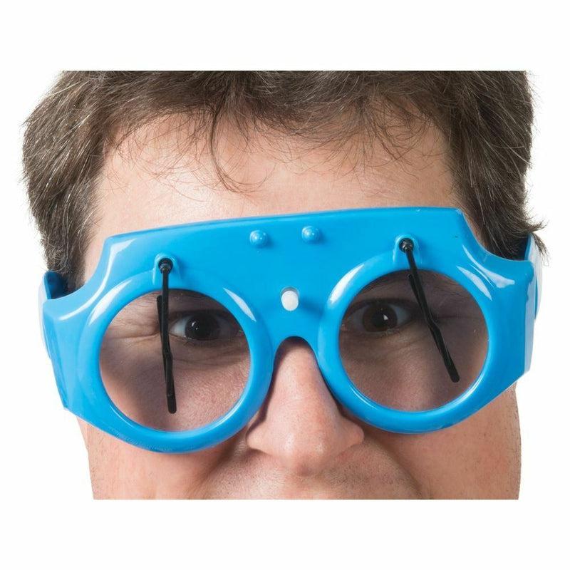 Wind Up Wacky Wipers Novlety Clockwork Windscreen Wiper Glasses Fancy