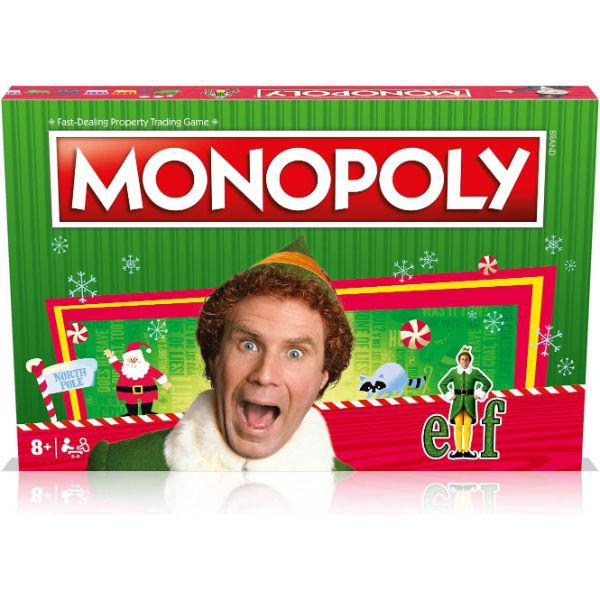 Winning Moves Elf Monopoly Christmas Family Board Game The Online Toy