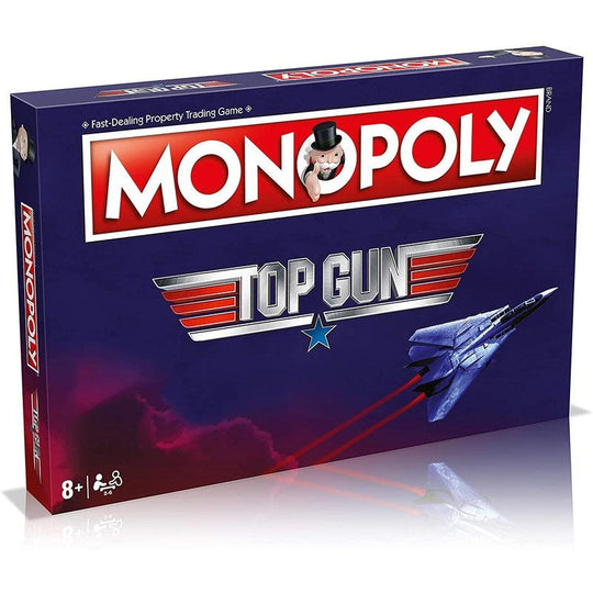 Winning Moves Top Gun Monopoly Board Game