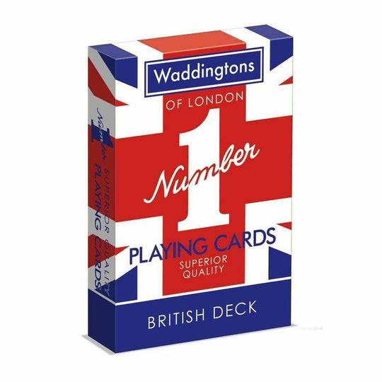Winning Moves Waddingtons No 1 UNION JACK Playing Cards - 029407