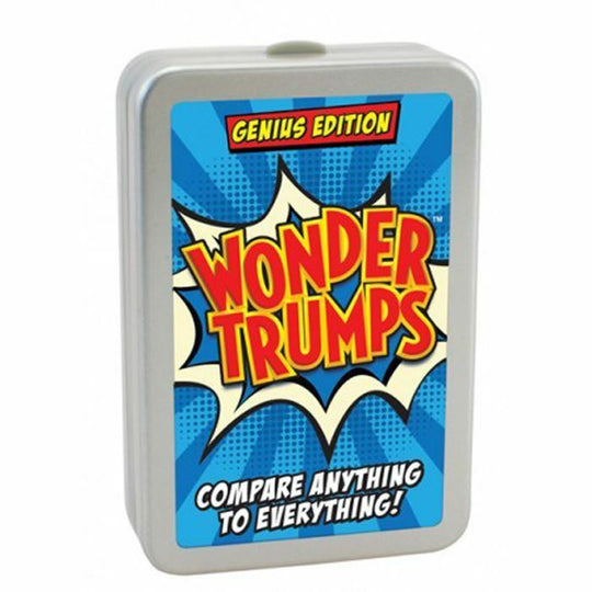 Wonder Trumps Genius Edition Top Card Game Kids Children Toy