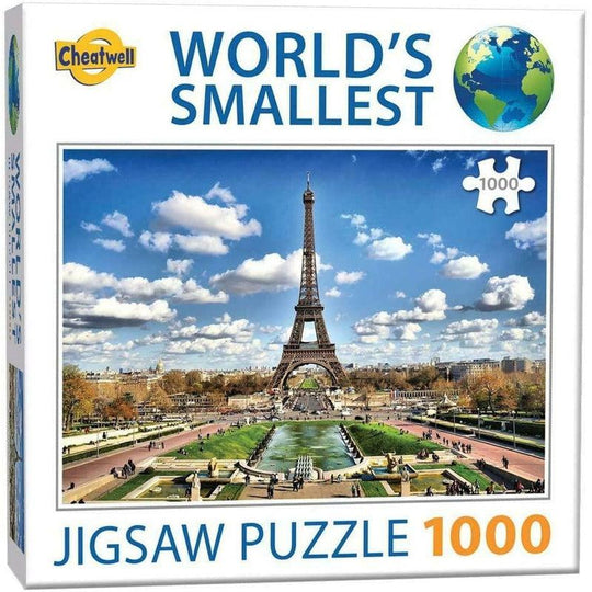 Worlds Smallest 1000 Piece Jigsaw Puzzle Eiffel Tower