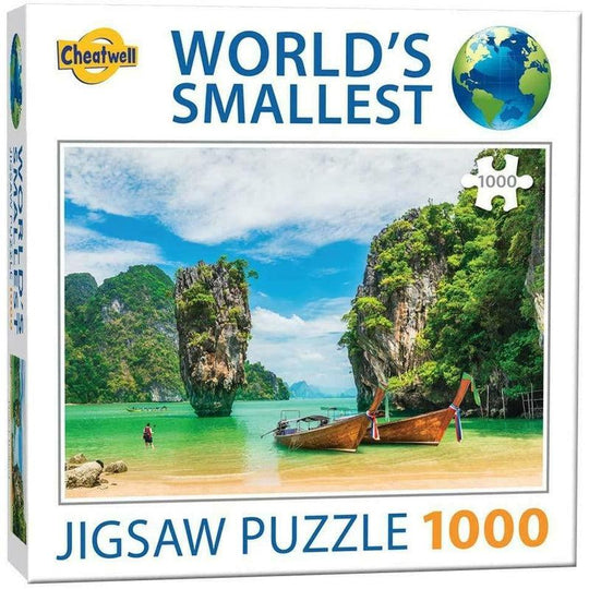 World's Smallest 1000 Piece Jigsaw Puzzle Phuket