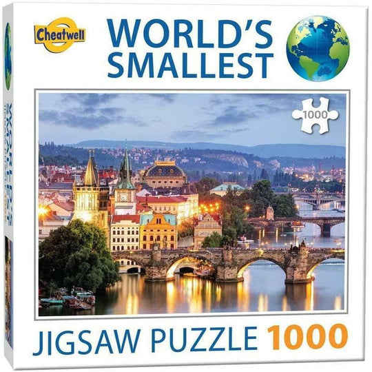 World's Smallest 1000 Piece Puzzle Prague Bridges