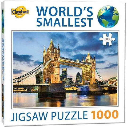 World's Smallest Jigsaw Puzzle 1000 Piece Tower Bridge
