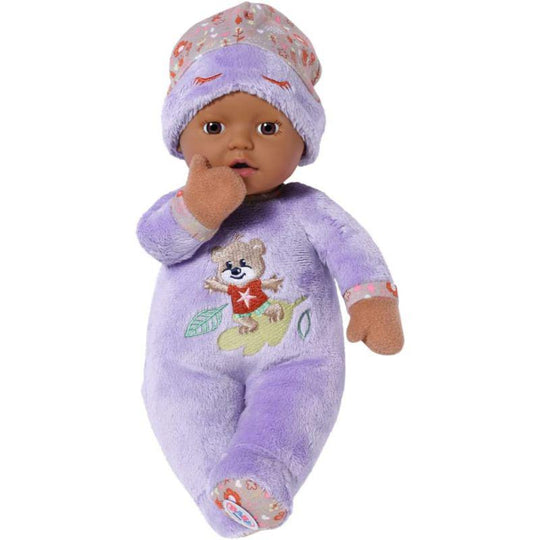 Zapf Creations Baby Born Sleepy Soft Bodied Doll for Babies (Purple)
