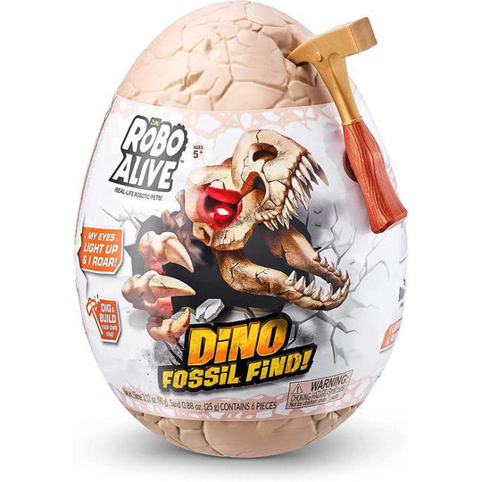 Zuru Robo Alive Dino Fossil Find Mystery Egg