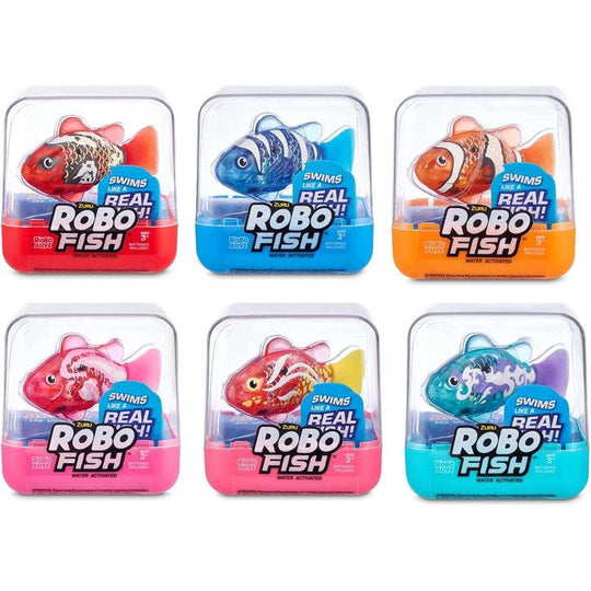 Zuru Robo Alive Robo Fish Water Activated  Robotic Toy